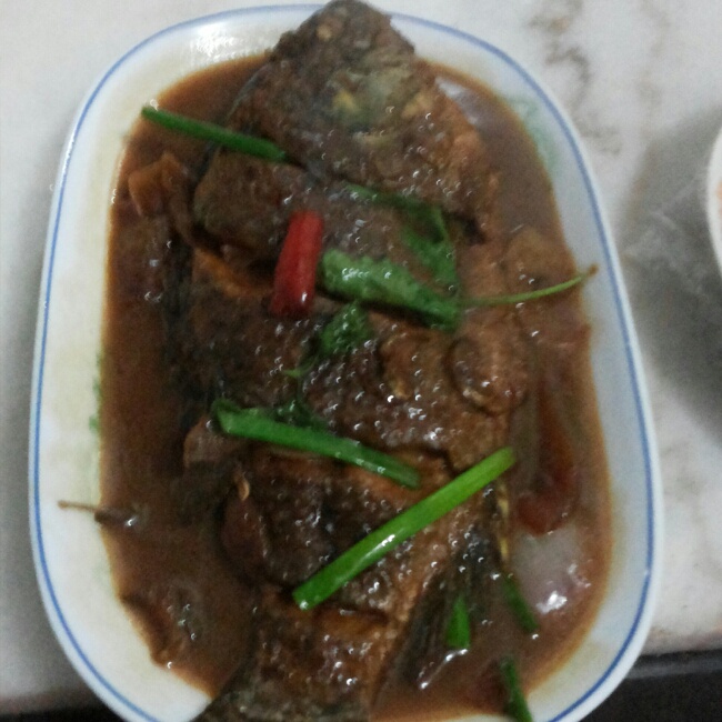 红烧鲫鱼