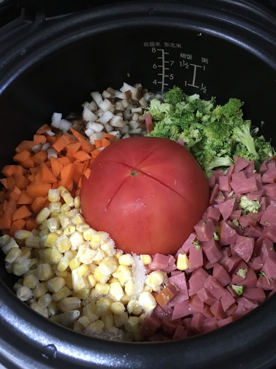 懒人食谱の一颗番茄饭