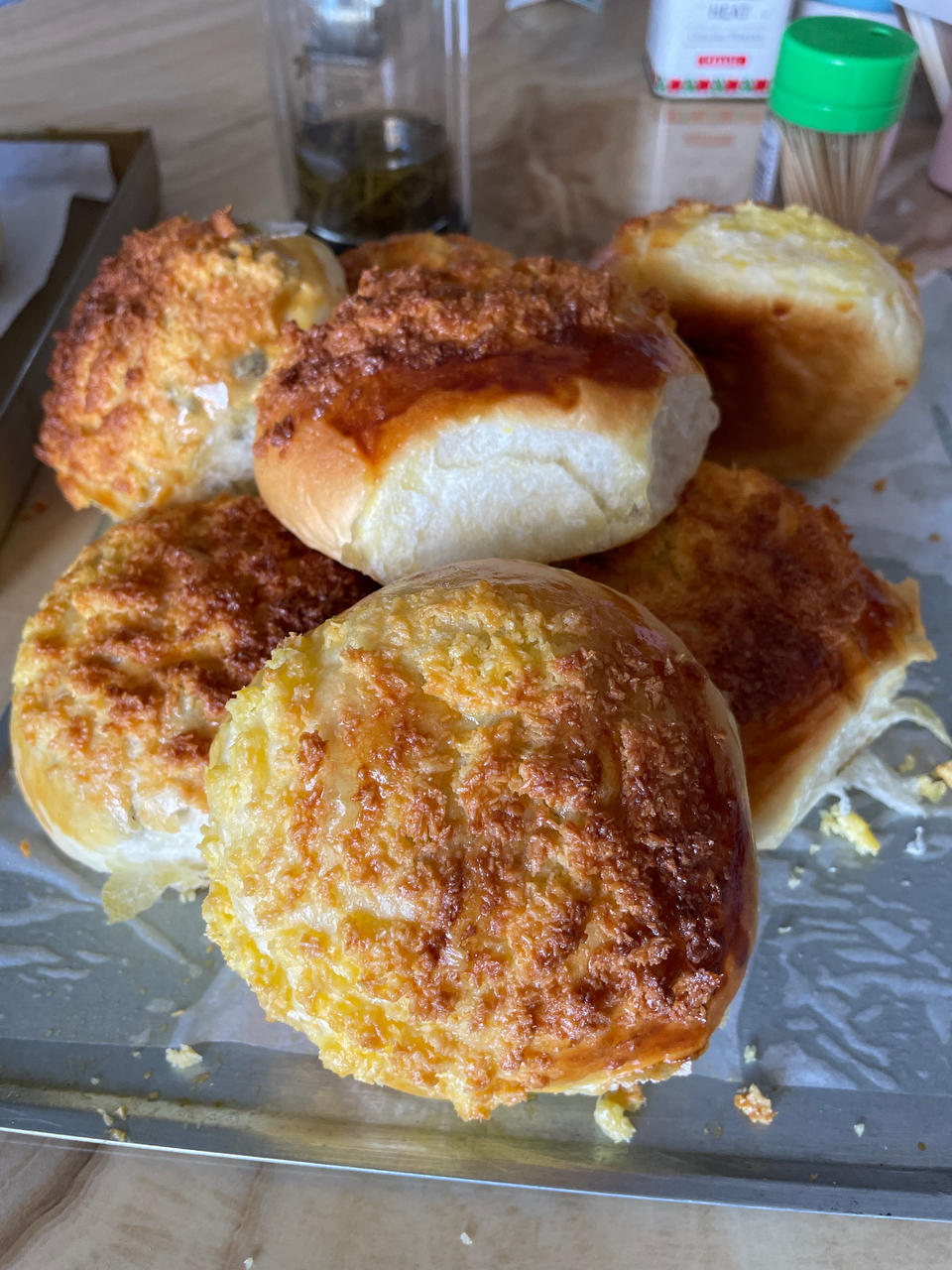 快手版椰蓉餐包