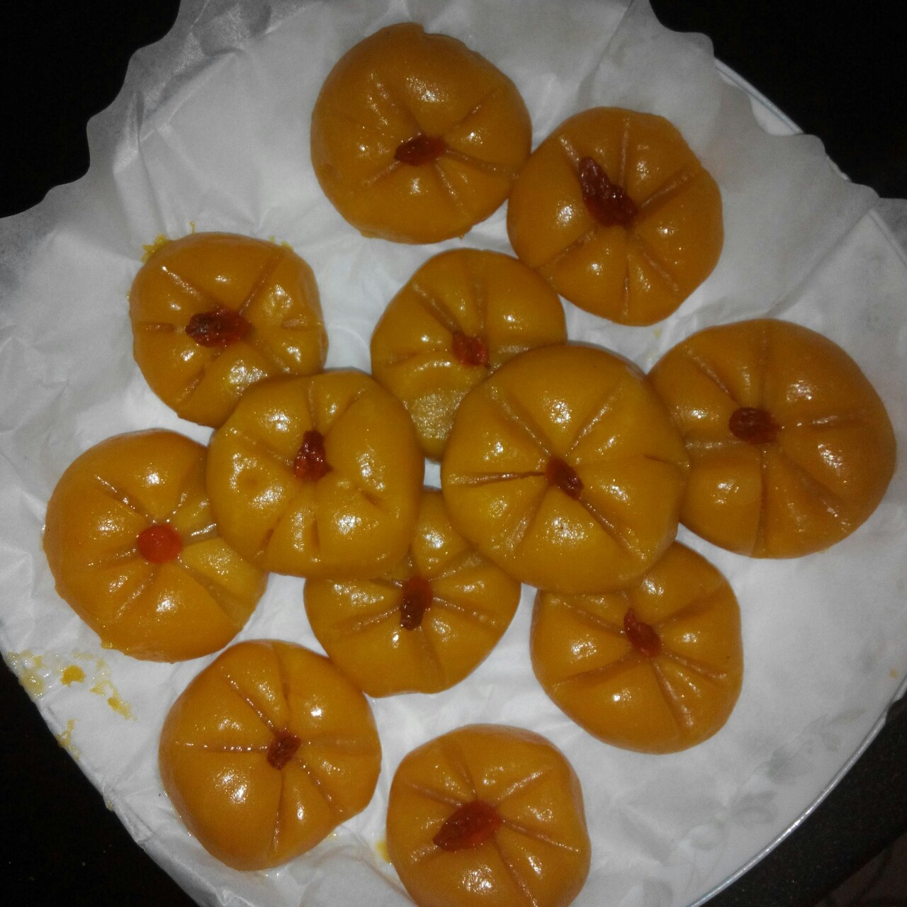 糯糯的南瓜饼