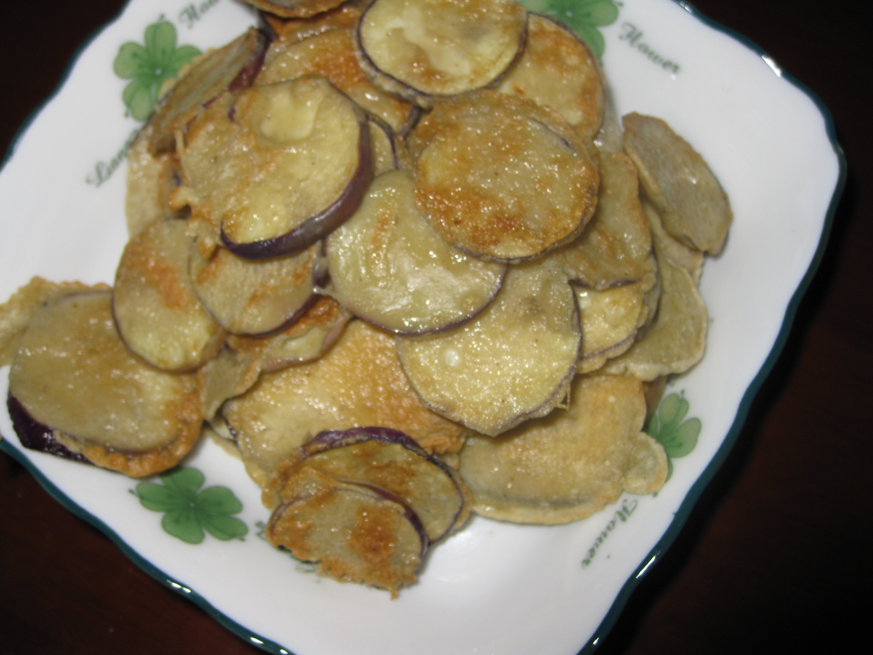 夏日煎茄饼