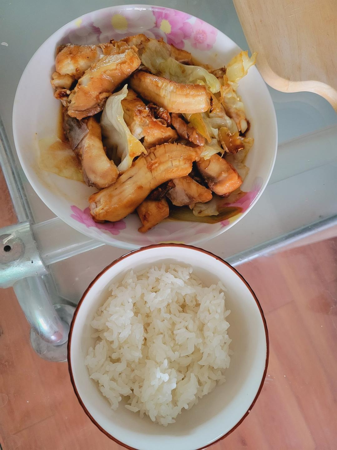 香焖草鱼腩