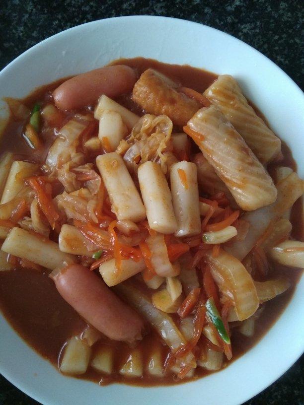 韩式辣炒年糕