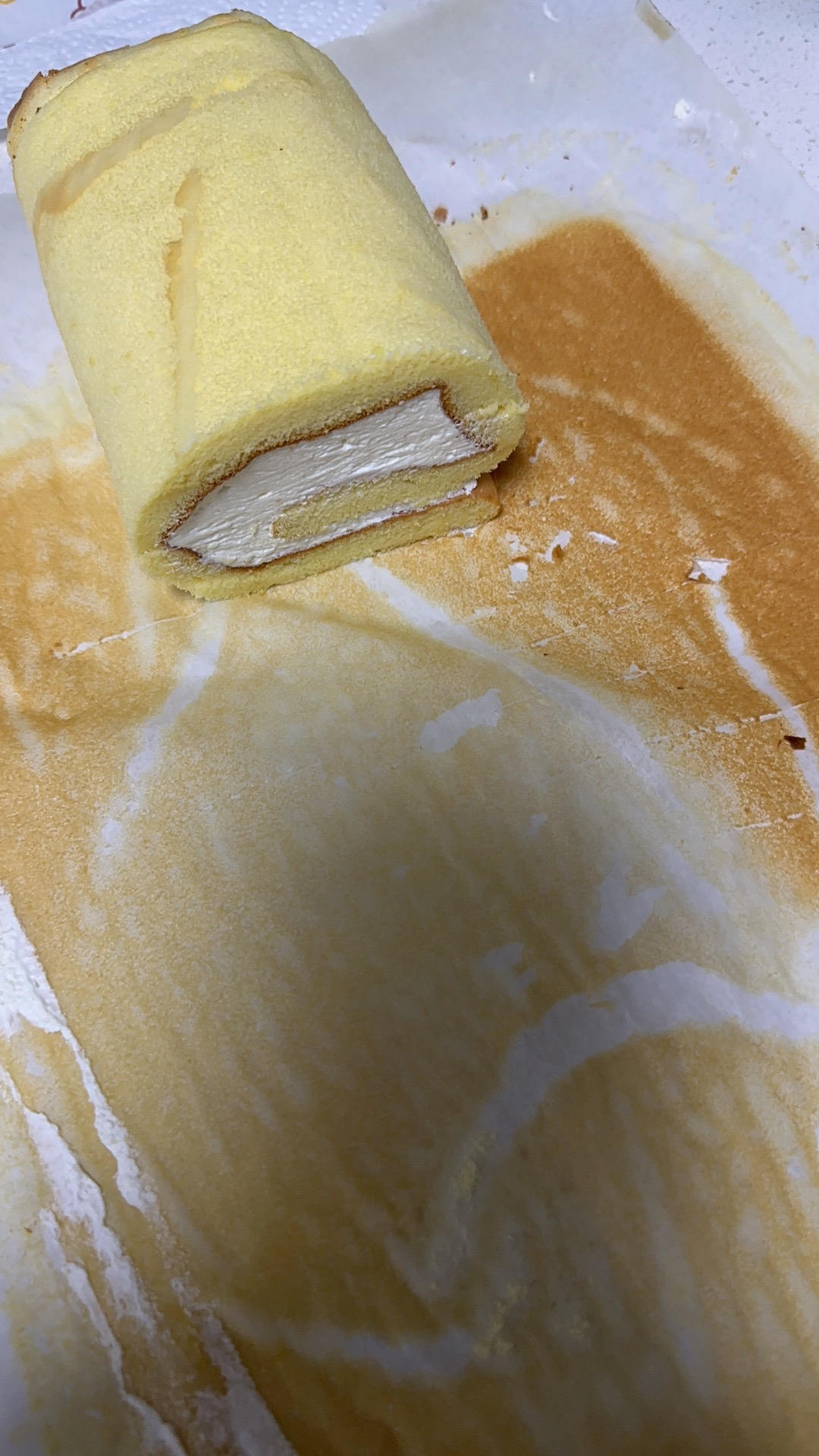 抹茶红豆蛋糕卷