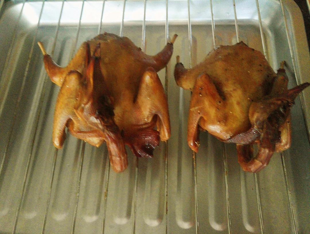 烤箱版脆皮乳鸽