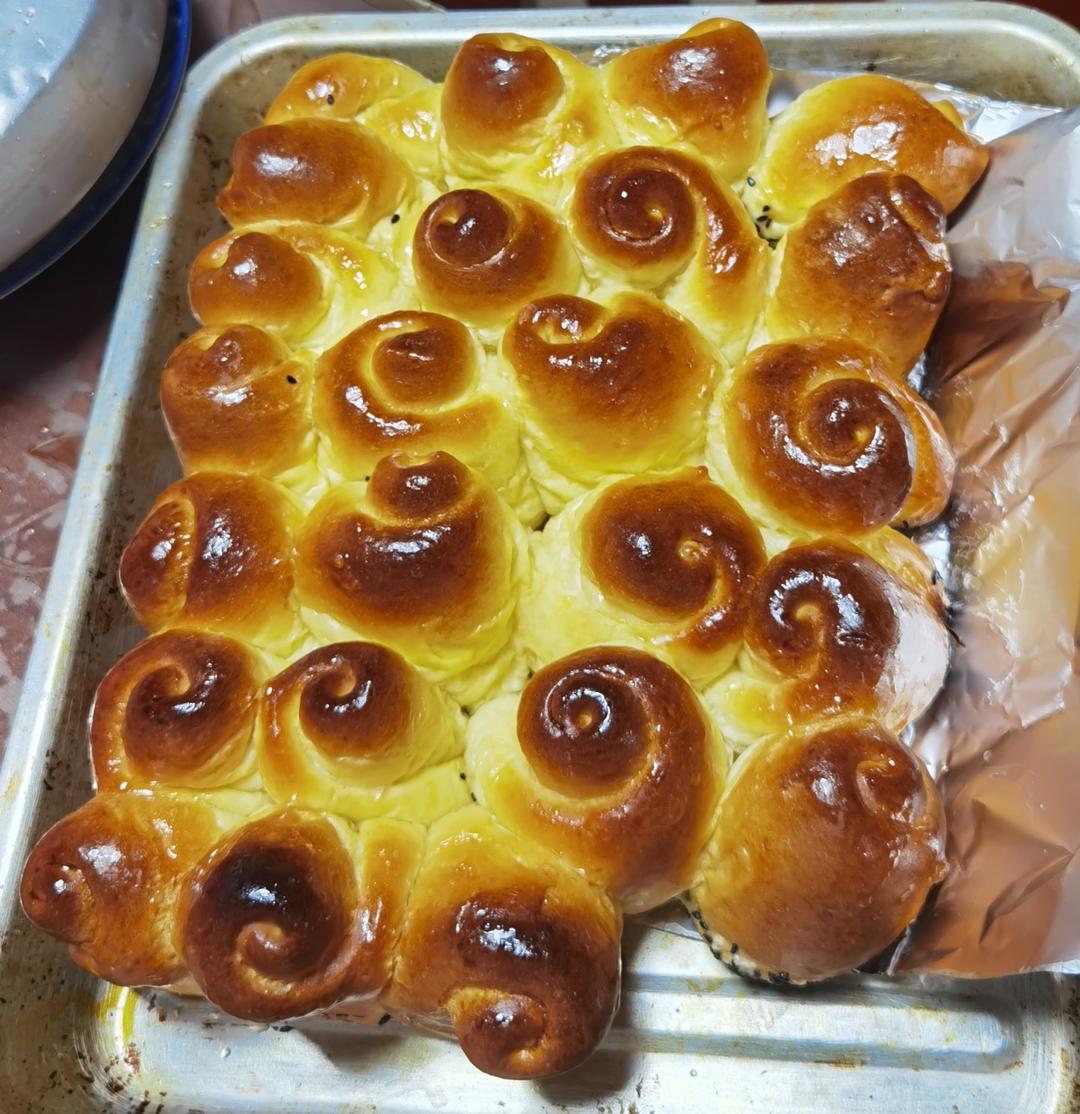 蜂蜜小面包（零失败）