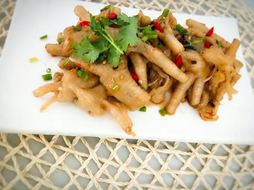 香辣豆豉脱骨鸡爪（简单上手）