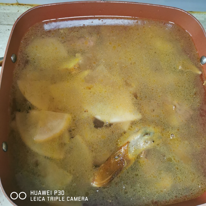 传统川菜～酸萝卜老鸭汤的做法 步骤4