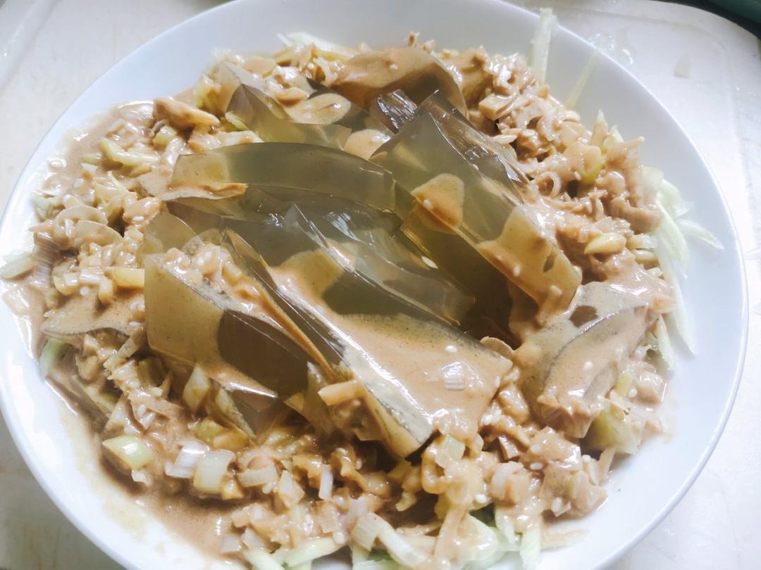 秒杀小夜市的麻酱流汁宽粉
