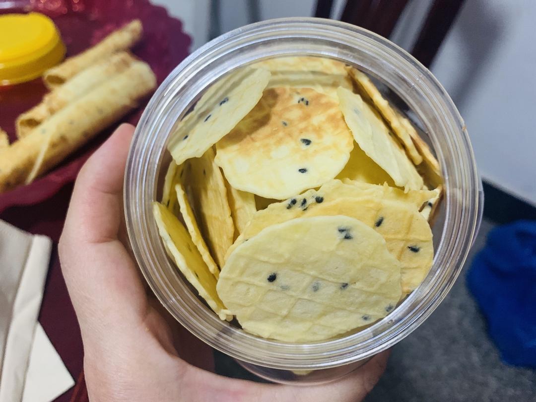 鸡蛋卷 脆皮蛋筒 冰淇淋绝配脆脆脆 无黄油不打发材料简单
