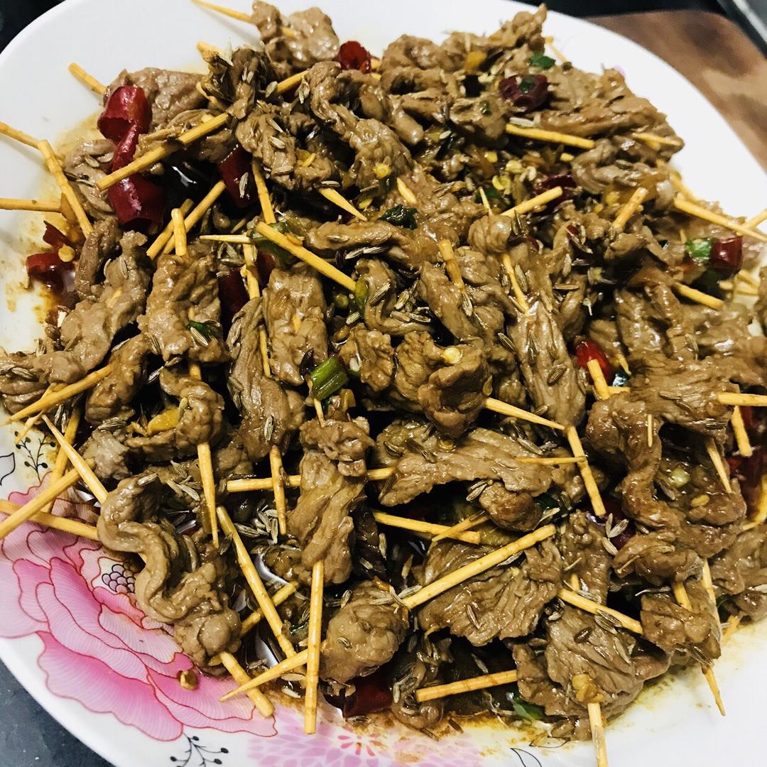 牙签牛肉 道地湖南味
