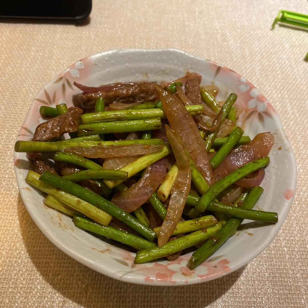 洋葱牛肉丝