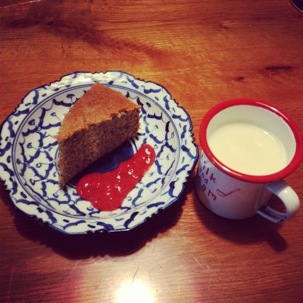 橙香红茶海绵蛋糕