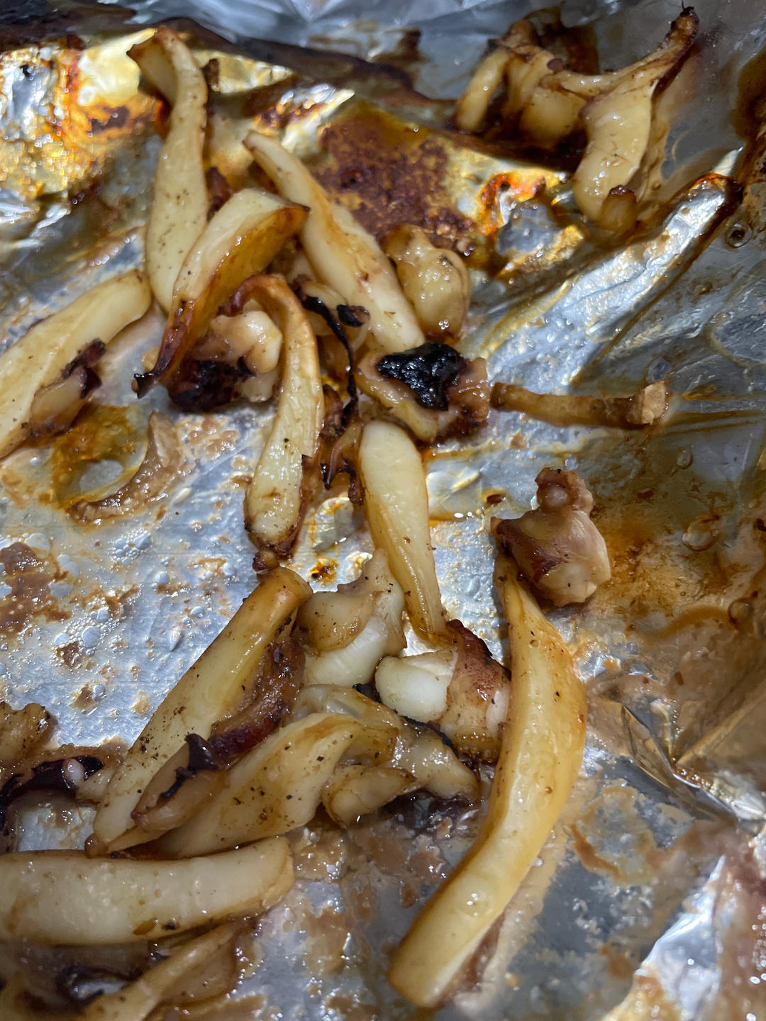 烤鱿鱼须（烤箱版）