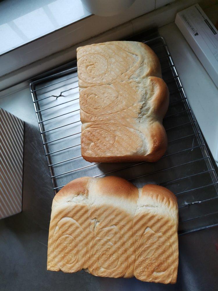 最好吃的牛奶吐司妃娟的100%中种北海道牛奶吐司奶油吐司