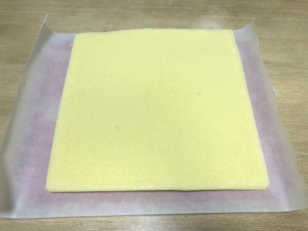 芝麻海苔肉鬆蛋糕卷的做法 步驟16