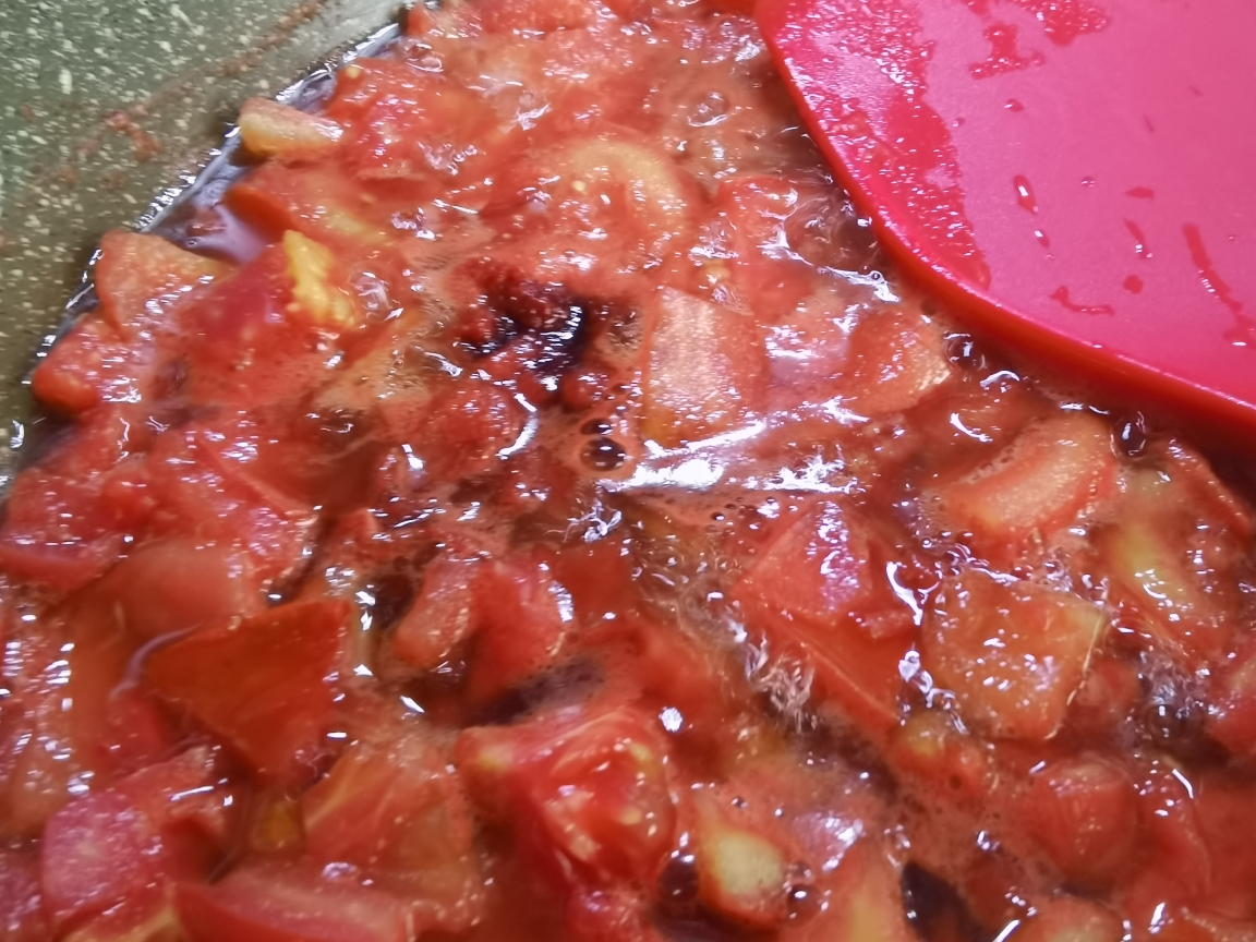 茄汁鲜虾鹰嘴豆的做法 步骤6