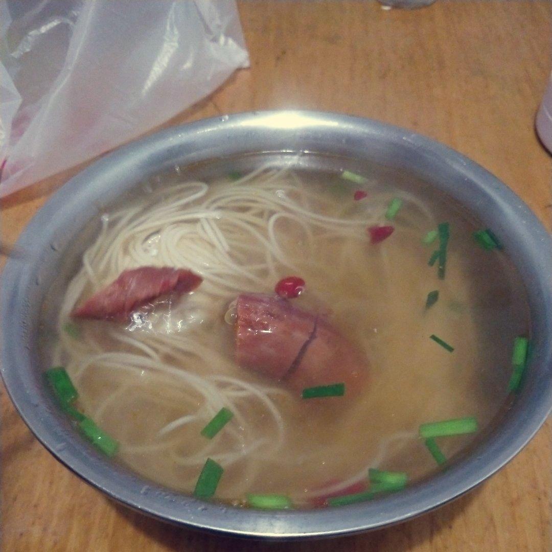 快手早餐之元气清汤面