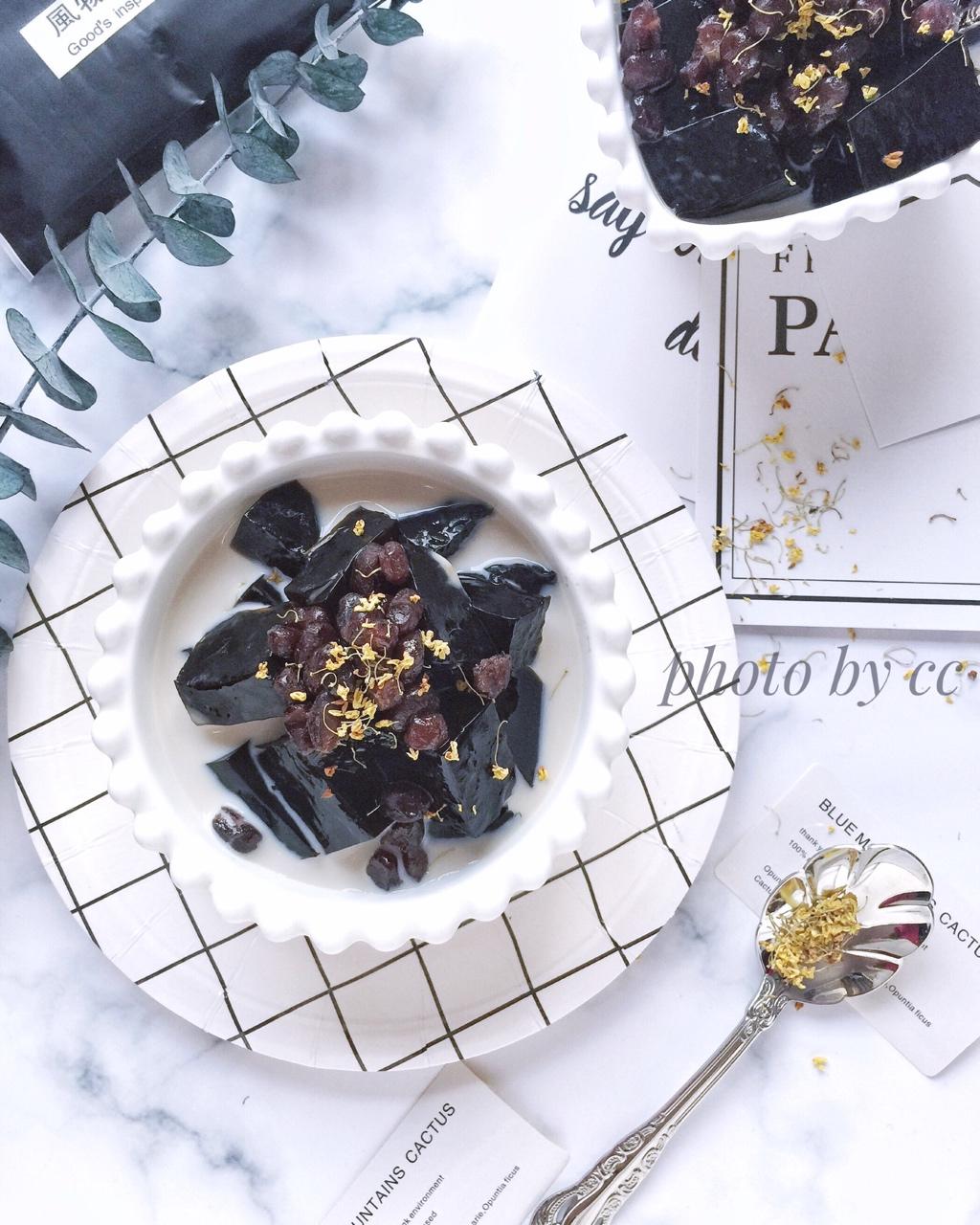 清热豆浆龟苓膏