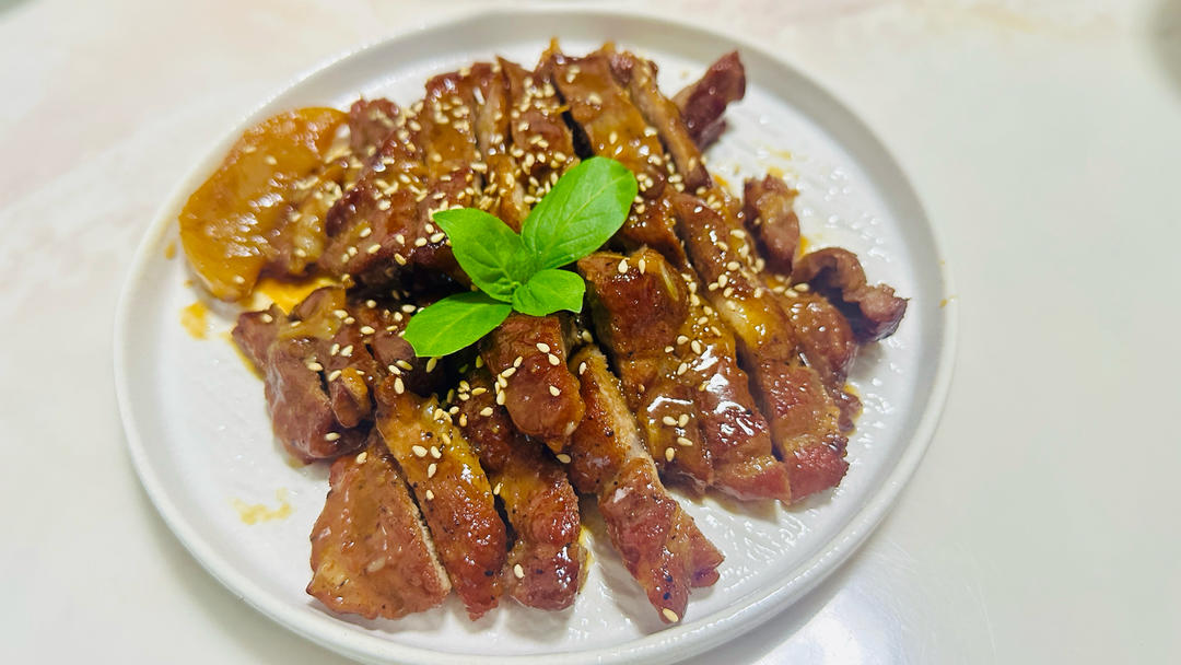 简单美味的蜜汁猪扒/鸡排