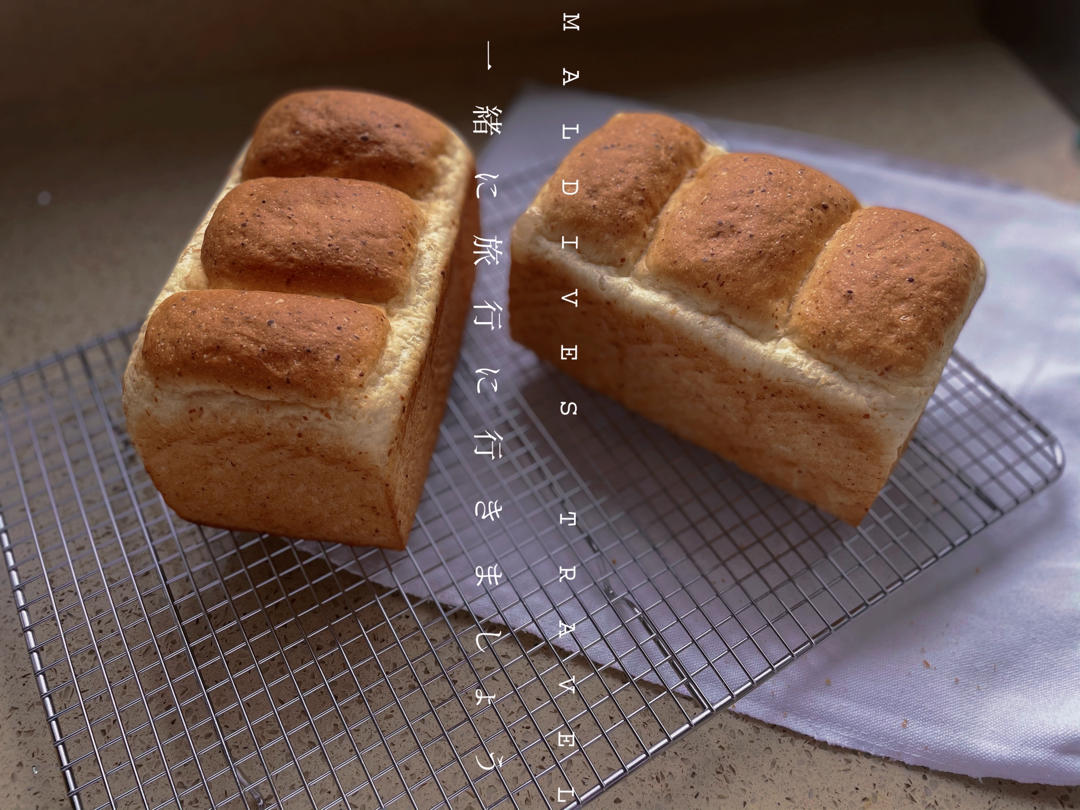 日式烫种吐司 ❘ 奶盐味