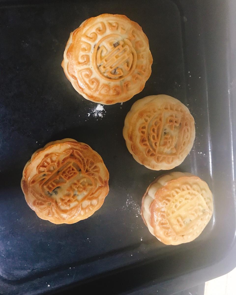 不用转化糖浆-蜂蜜广式月饼