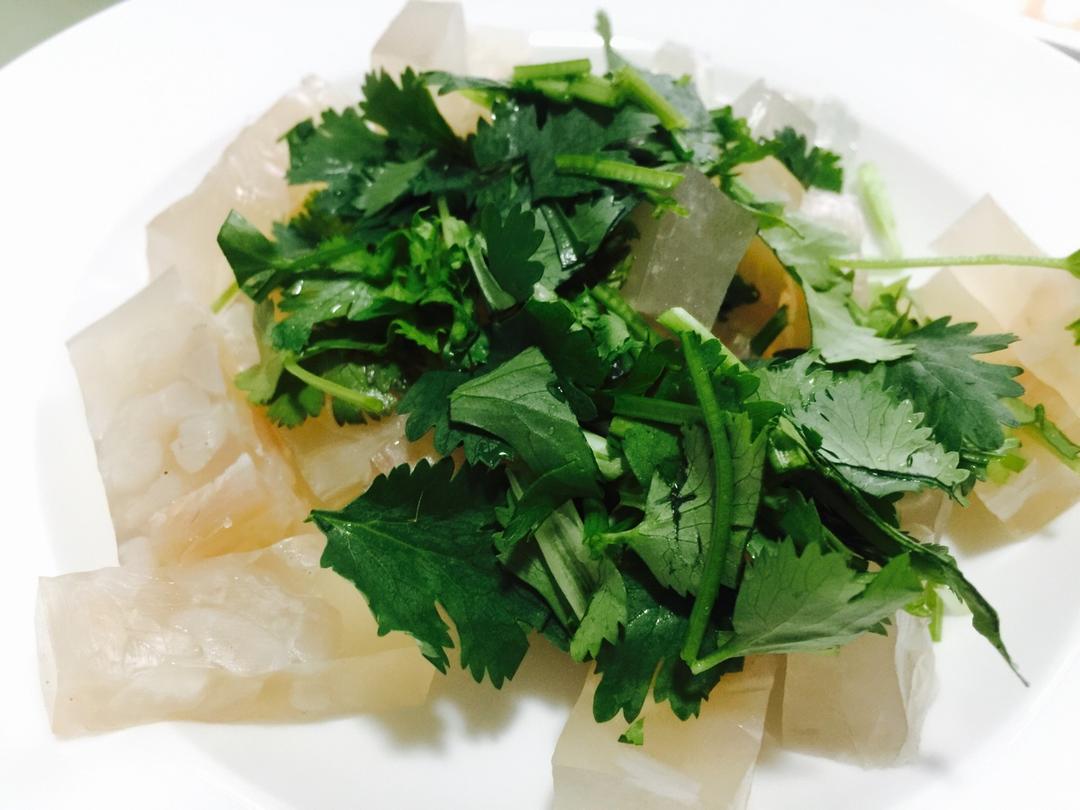 水晶肉皮冻