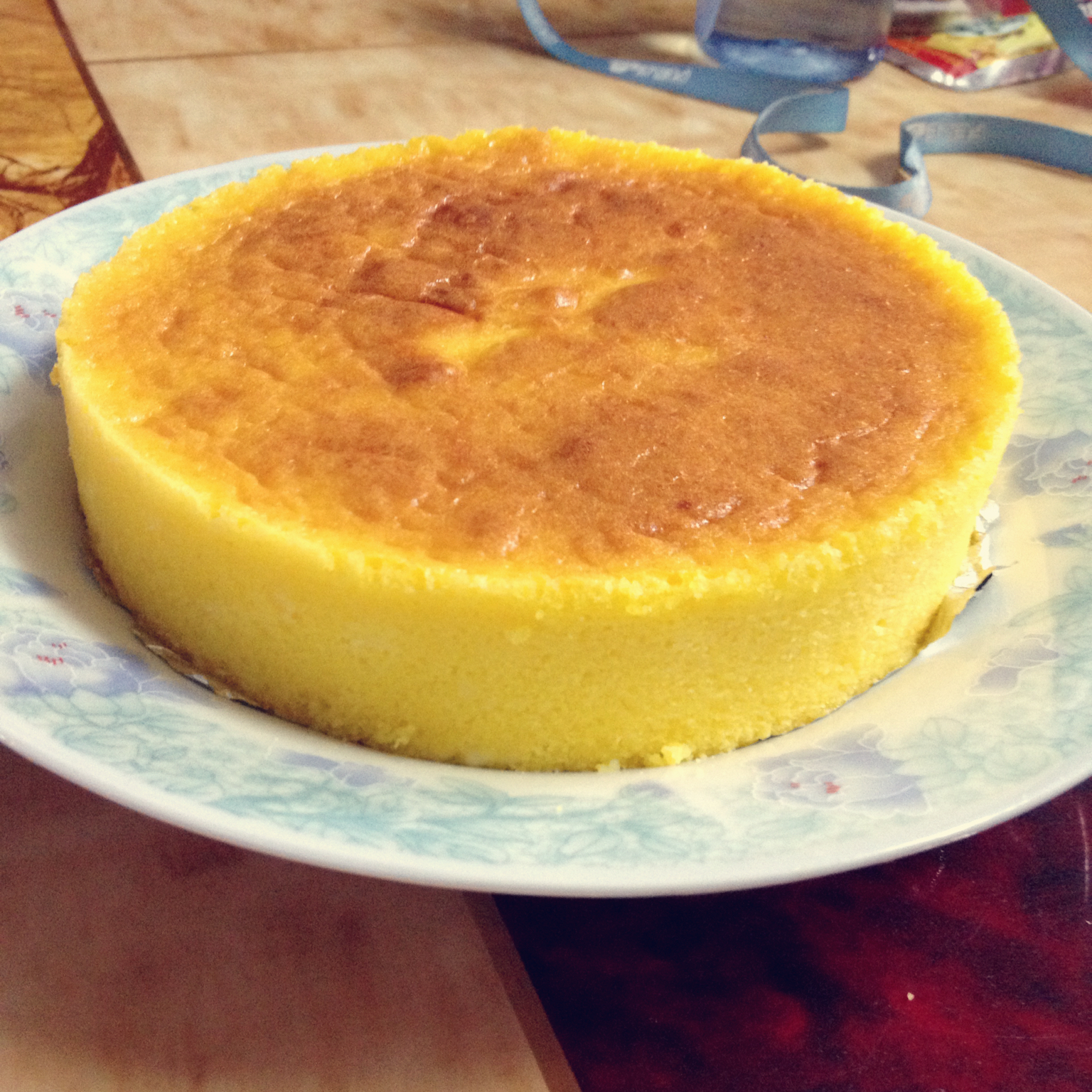 轻乳酪芝士蛋糕6寸#皮黑森林#