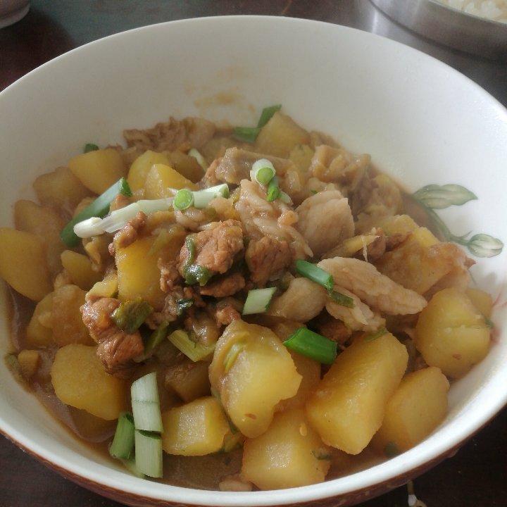 土豆炖茄子