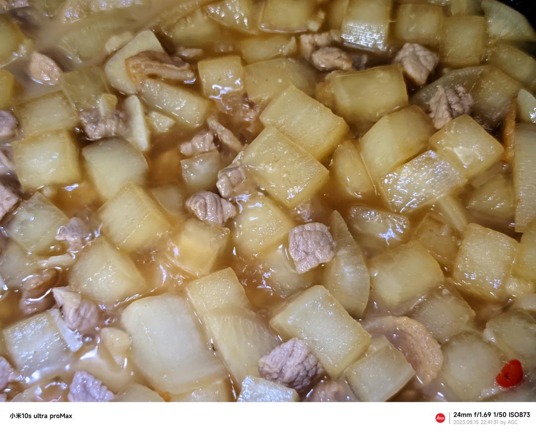 萝卜炖肉简单版