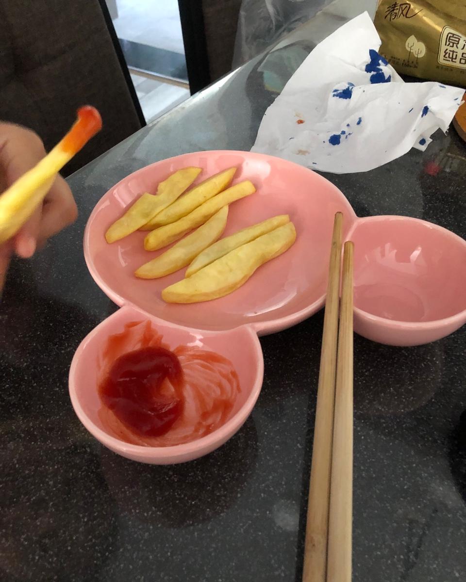 不用油也能炸出香脆好吃的薯条（空气炸锅版）