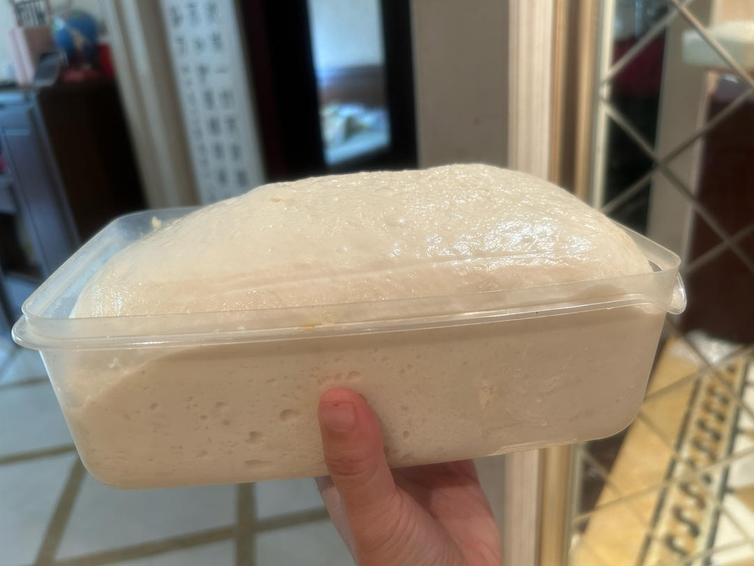 纯奶手撕吐司的做法 步骤1