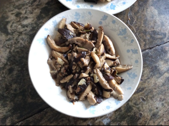 素炒香菇