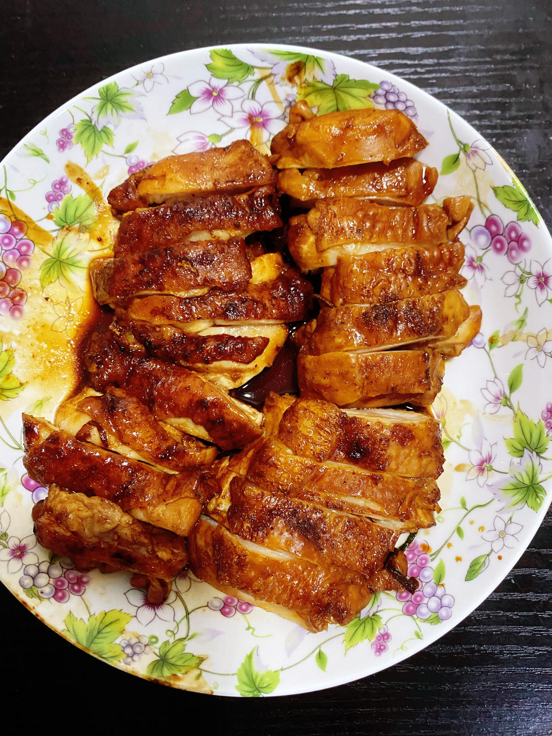 不放一滴油的照烧鸡腿饭
