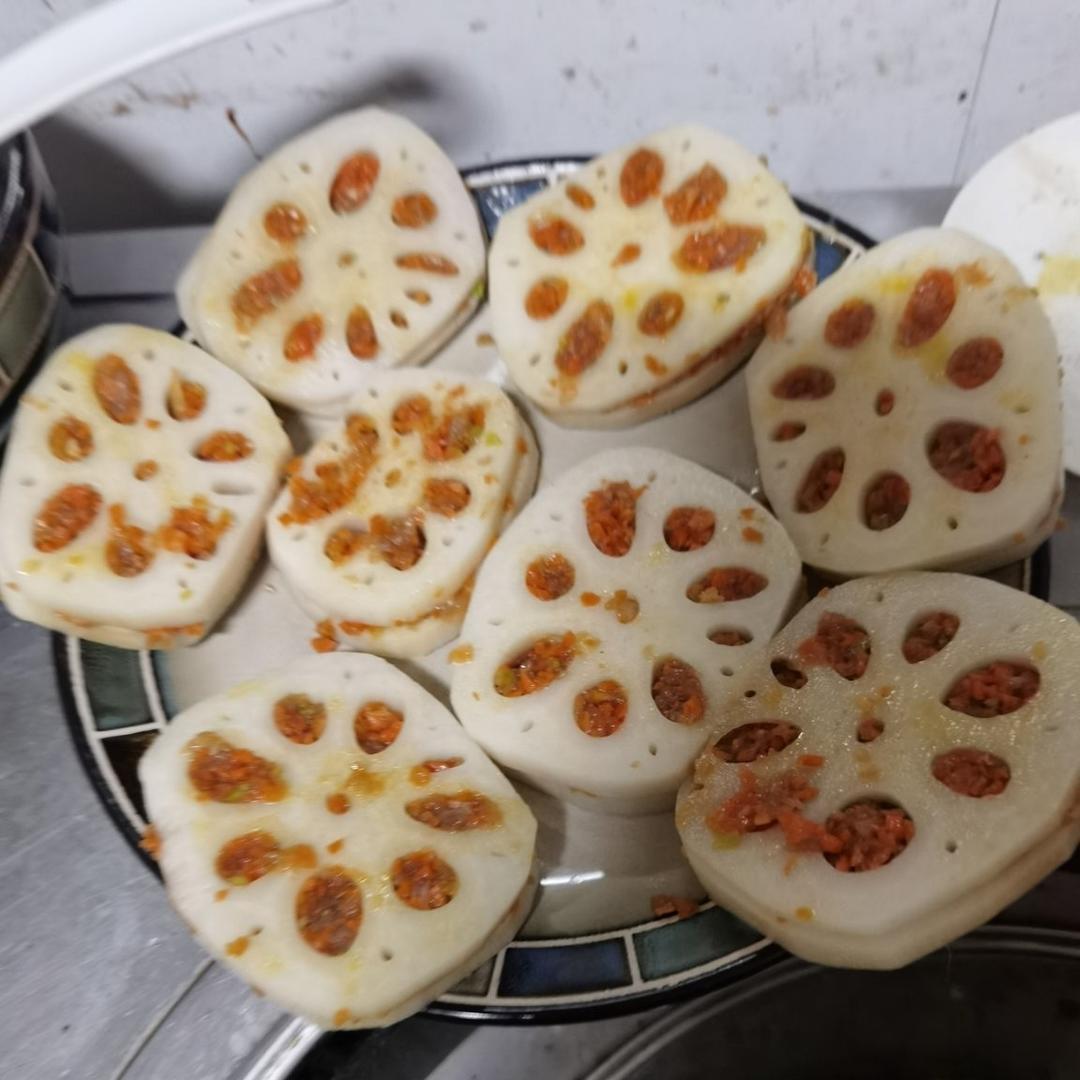 做法超详细的香酥藕夹（藕合）