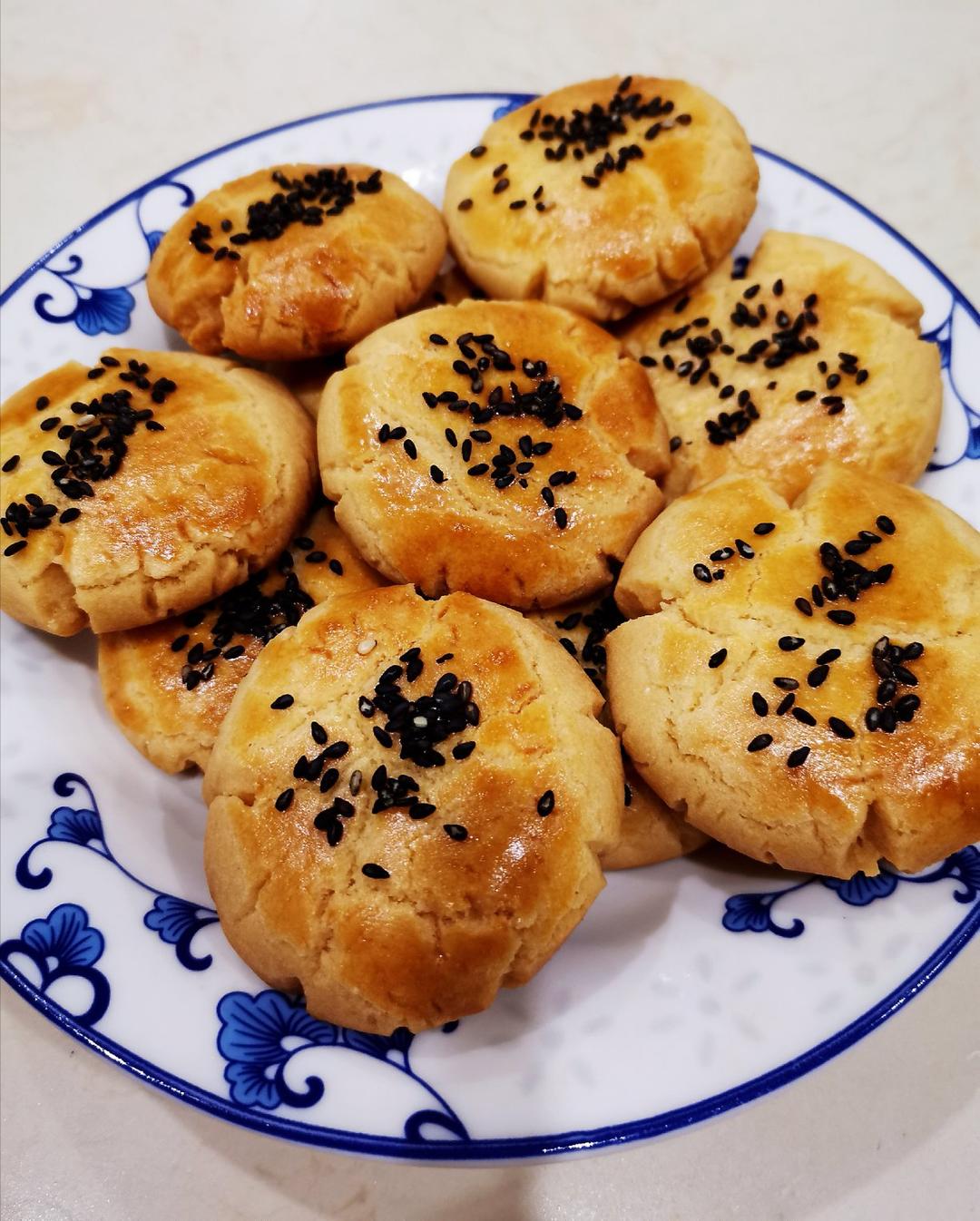 酥到掉渣‼️桃酥～玉米油版！超简单✌️