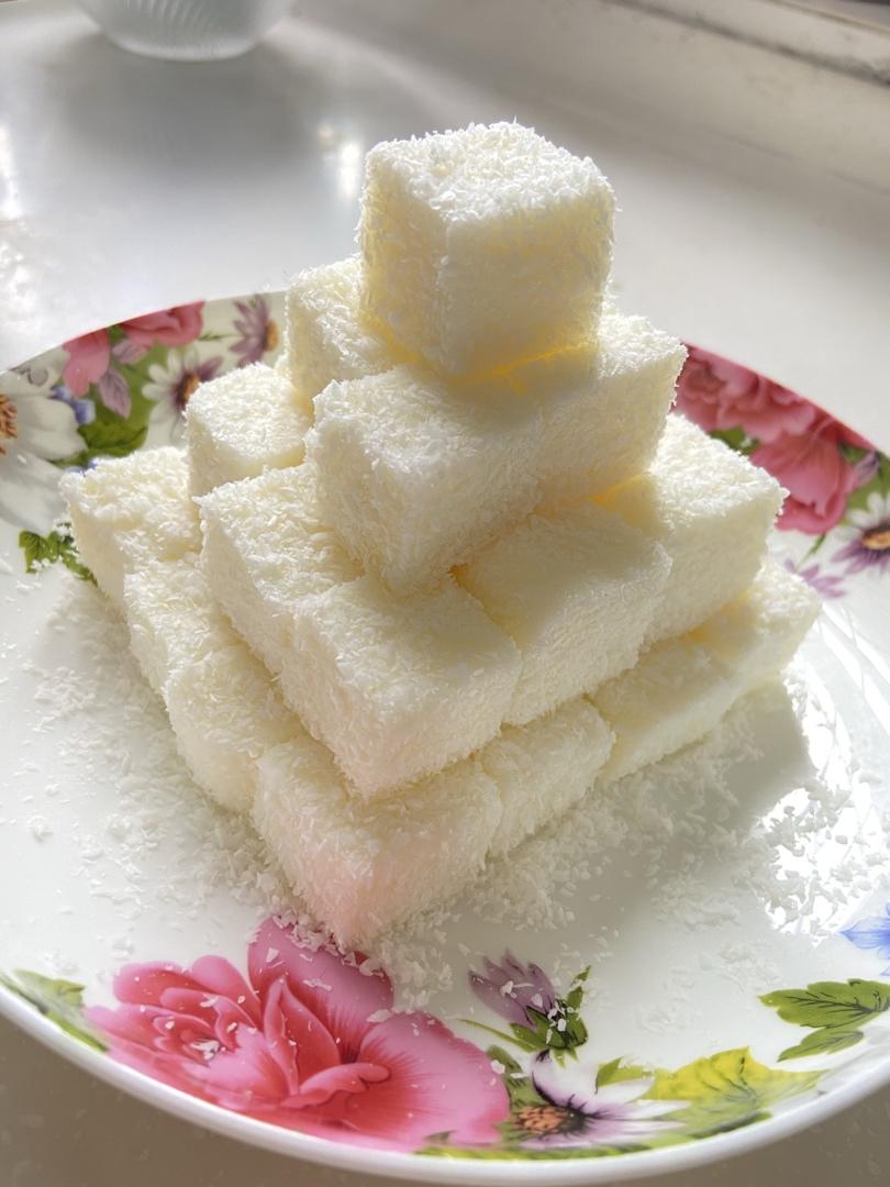 太棒啦！1个方子，做出2道口味一流的甜品！——椰奶小方&炸鲜奶