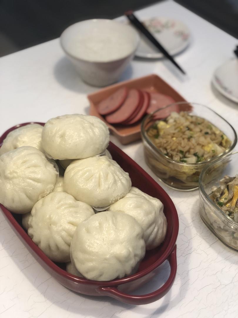 手工包子（肚脐包）