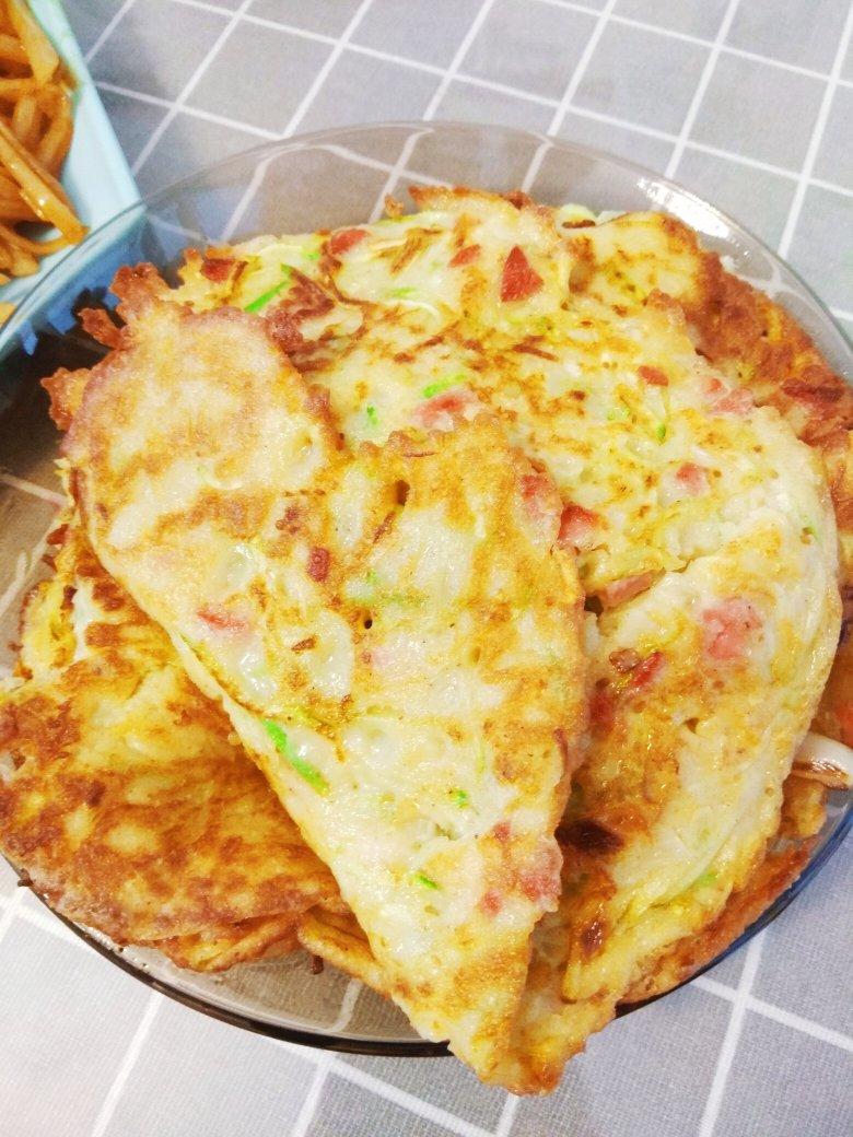 西葫芦鸡蛋饼