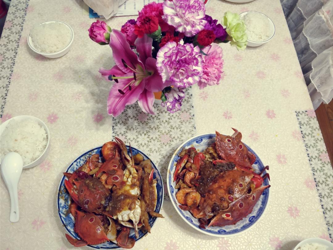 蟹肉煲
