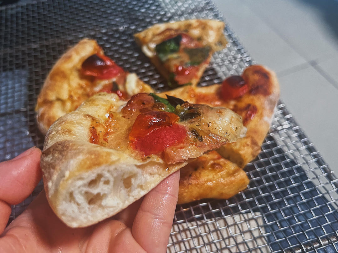 【免揉】玛格丽特披萨·意式经典的做法 步骤10