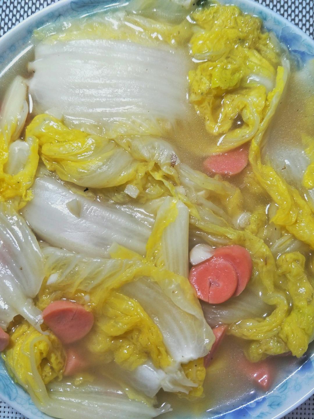 火腿肠娃娃菜