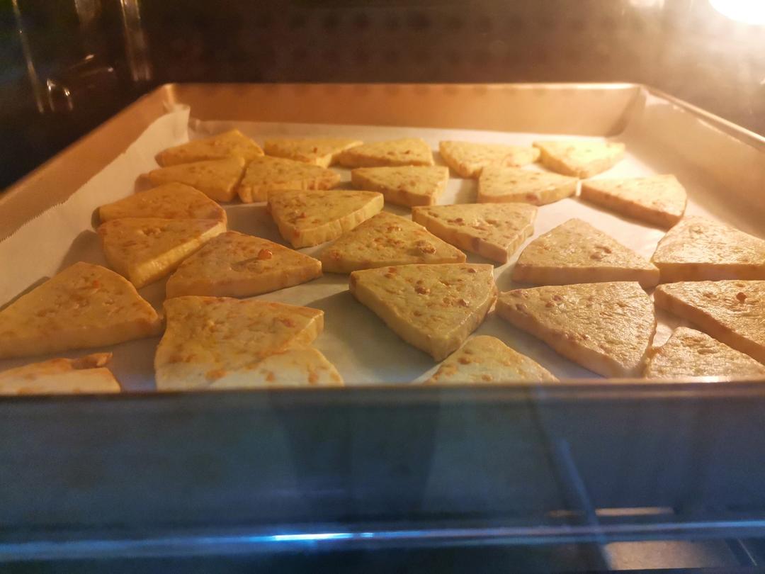 免打发❗️零失败❗️黄金芝士咸味饼干❗️