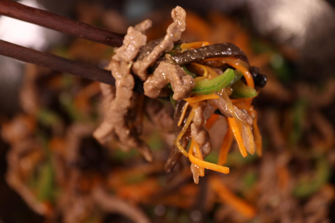 鱼香牛丝的做法