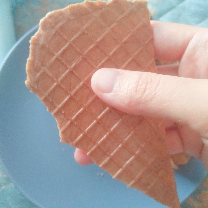 酥脆可可蛋卷