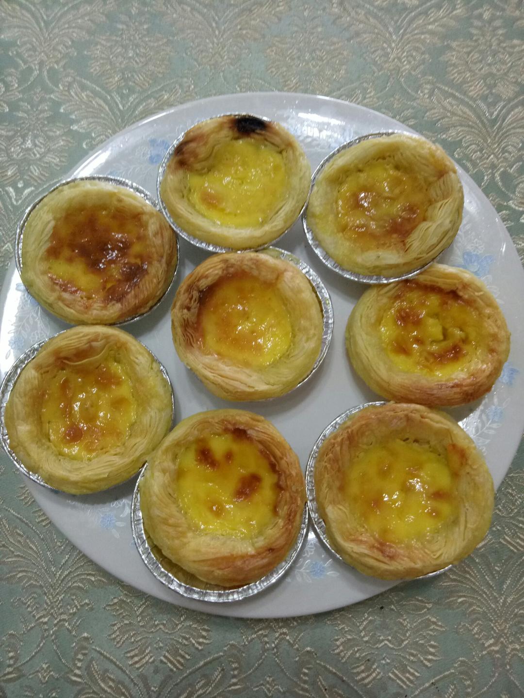 超完美味道超正的蛋挞配方，比KFC的还要嫩还要香~做过最好吃的蛋挞配方