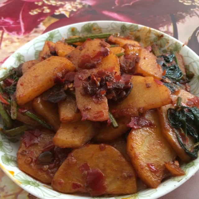 干锅土豆片