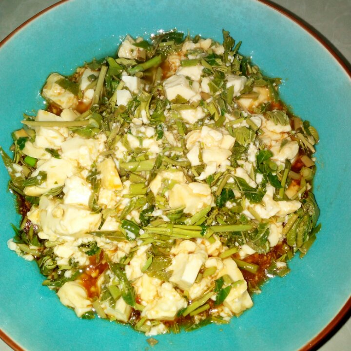 香椿拌豆腐