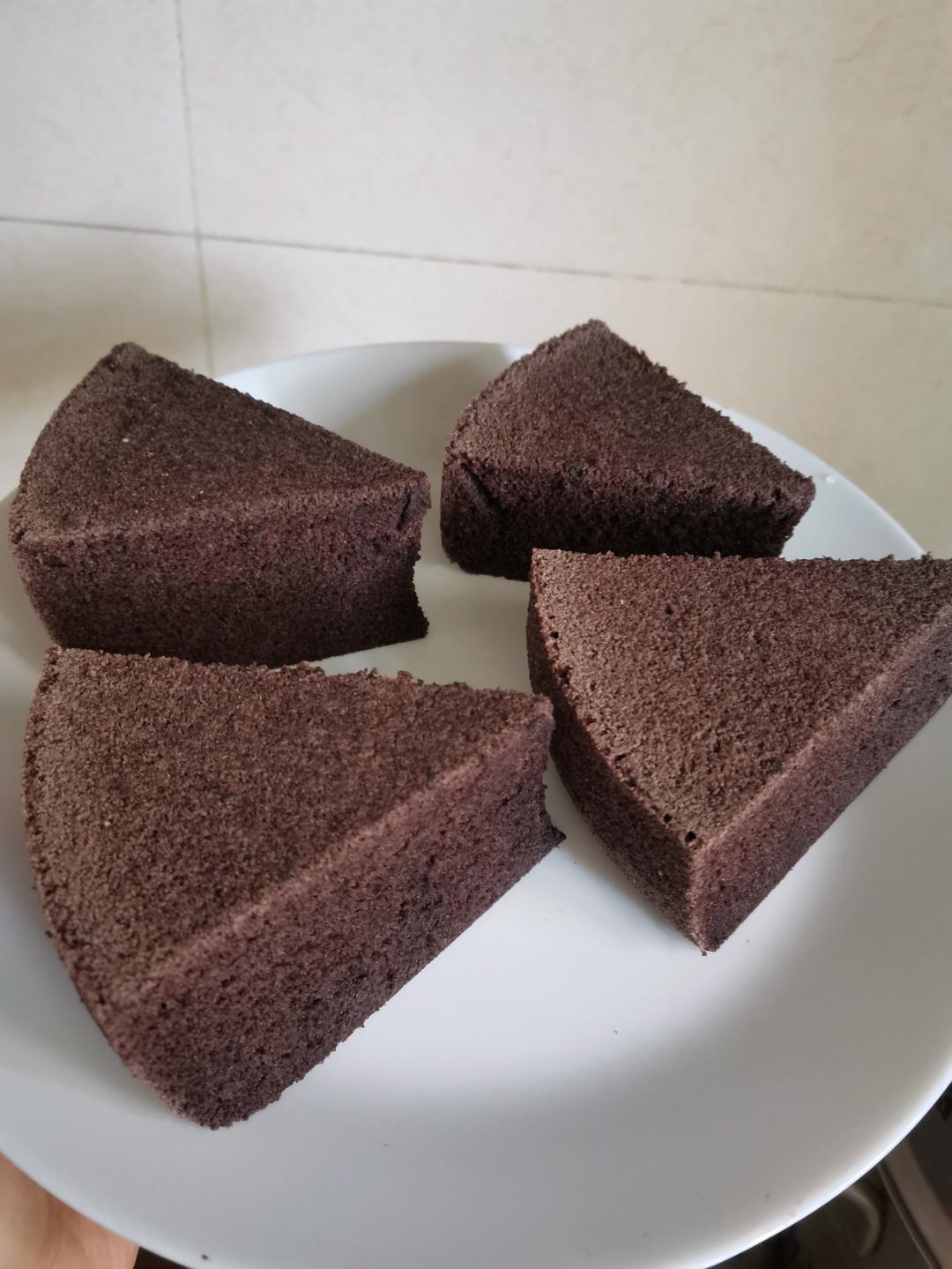 黑米蒸蛋糕
