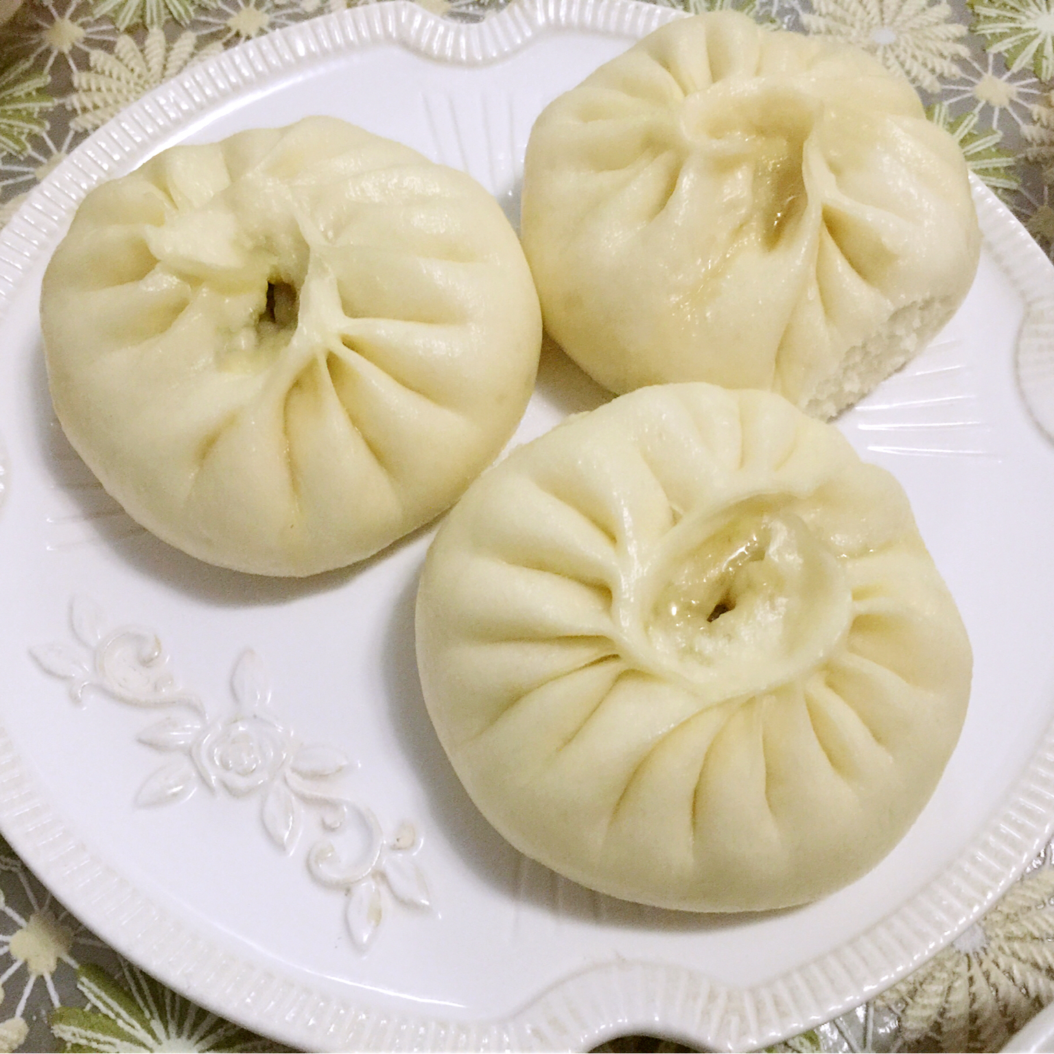 家庭手工肉馅大包子